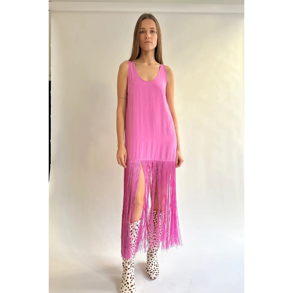 Mr Larkin Tassel Slip Dress